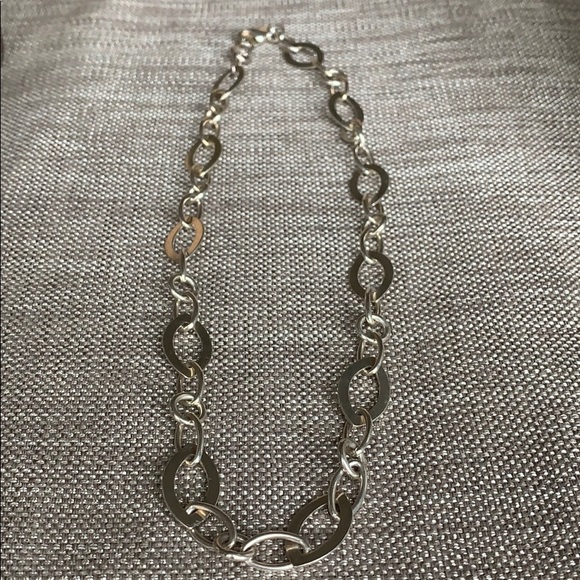Tous Sterling Silver Oval Link Necklace - Picture 5 of 8